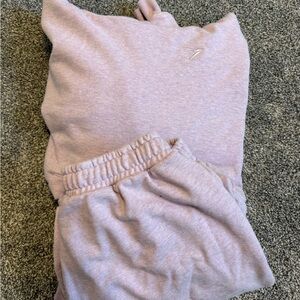 Gymshark Lavender matching sweat set